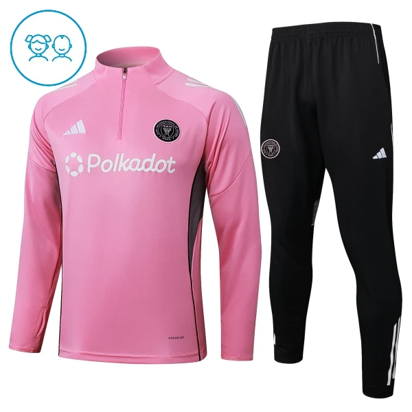 Inter Miami CF Lasten Harjoittelupuvut Neljännes Zip 2025-26 Pinkki Inter Miami CF Lasten Harjoittelupuvut Neljännes Zip 2025-26 Pinkki