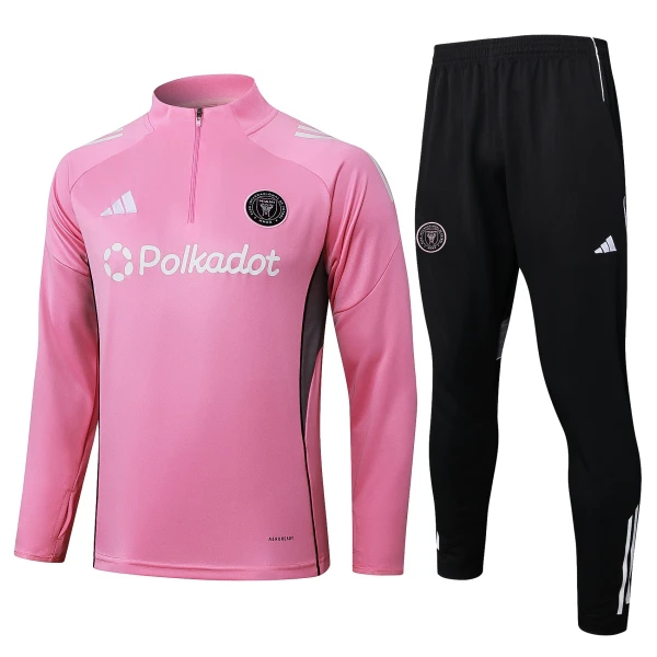 Inter Miami CF Miesten Harjoittelupuvut Neljännes Zip 2025-26 Pinkki Inter Miami CF Miesten Harjoittelupuvut Neljännes Zip 2025-26 Pinkki