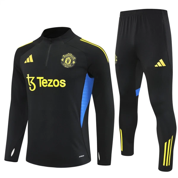 Manchester United Miesten Harjoittelupuvut Neljännes Zip 2025-26 Manchester United Miesten Harjoittelupuvut Neljännes Zip 2025-26