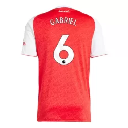 Arsenal Gabriel 6 Pelipaita Miesten Koti 2025-26 Arsenal Gabriel 6 Pelipaita Miesten Koti 2025-26