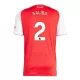 Arsenal Saliba 2 Pelipaita Miesten Koti 2025-26 Arsenal Saliba 2 Pelipaita Miesten Koti 2025-26