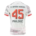 FC Bayern München Aleksandar Pavlovic 45 Pelipaita Miesten Vieras 2025-26