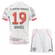 FC Bayern München Alphonso Davies 19 Pelipaita Lasten Vieras 2025-26 FC Bayern München Alphonso Davies 19 Pelipaita Lasten Vieras 2025-26
