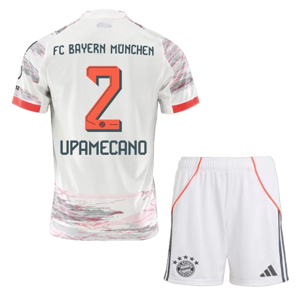 FC Bayern München Dayot Upamecano 2 Pelipaita Lasten Vieras 2025-26 FC Bayern München Dayot Upamecano 2 Pelipaita Lasten Vieras 2025-26