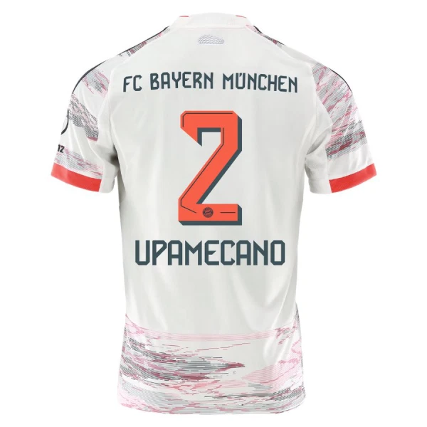 FC Bayern München Dayot Upamecano 2 Pelipaita Lasten Vieras 2025-26