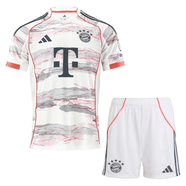 FC Bayern München Pelipaita Lasten Vieras 2025-26 FC Bayern München Pelipaita Lasten Vieras 2025-26