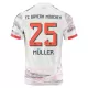FC Bayern München Thomas Muller 25 Pelipaita Miesten Vieras 2025-26 FC Bayern München Thomas Muller 25 Pelipaita Miesten Vieras 2025-26