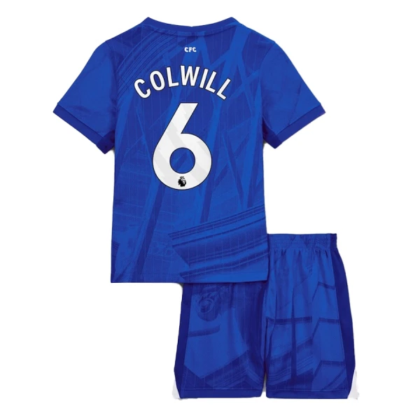 Chelsea Colwill 6 Pelipaita Lasten Koti 2025-26 Chelsea Colwill 6 Pelipaita Lasten Koti 2025-26