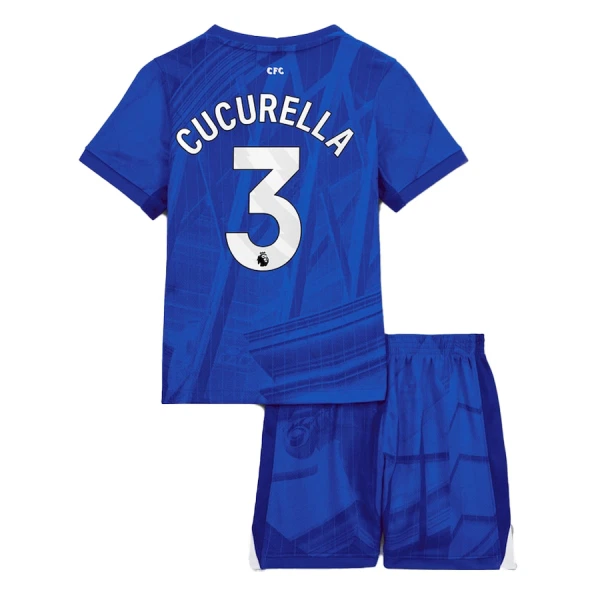 Chelsea Cucurella 3 Pelipaita Lasten Koti 2025-26 Chelsea Cucurella 3 Pelipaita Lasten Koti 2025-26