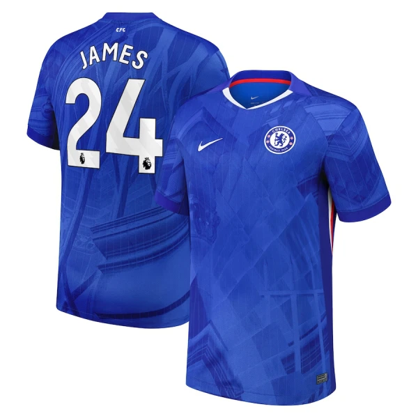 Chelsea James 24 Pelipaita Miesten Koti 2025-26 Chelsea James 24 Pelipaita Miesten Koti 2025-26
