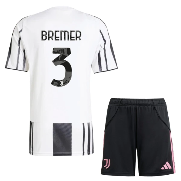 Juventus Bremer 3 Pelipaita Lasten Koti 2025-26 Juventus Bremer 3 Pelipaita Lasten Koti 2025-26
