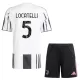 Juventus Locatelli 5 Pelipaita Lasten Koti 2025-26 Juventus Locatelli 5 Pelipaita Lasten Koti 2025-26