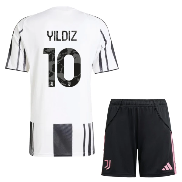 Juventus Yildiz 10 Pelipaita Lasten Koti 2025-26 Juventus Yildiz 10 Pelipaita Lasten Koti 2025-26