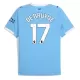 Manchester City De Bruyne 17 Pelipaita Miesten Koti 2025-26 Manchester City De Bruyne 17 Pelipaita Miesten Koti 2025-26