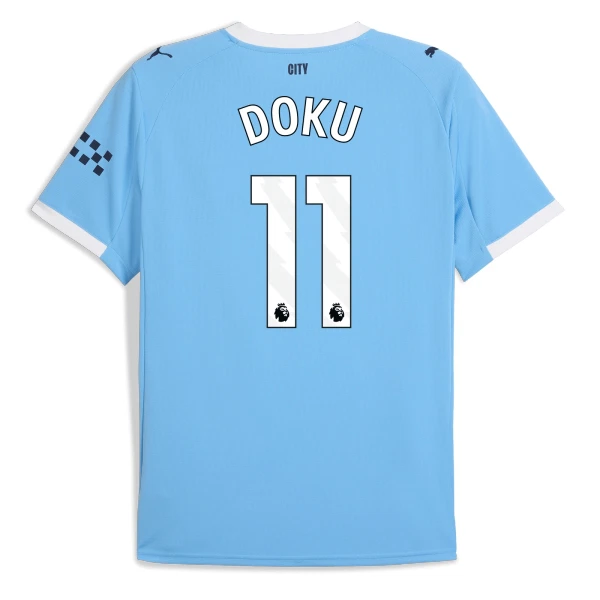 Manchester City Doku 11 Pelipaita Miesten Koti 2025-26 Manchester City Doku 11 Pelipaita Miesten Koti 2025-26