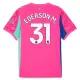 Manchester City Ederson M. 31 Maalivahdin Pelipaita Miesten 2025-26 Pinkki Manchester City Ederson M. 31 Maalivahdin Pelipaita Miesten 2025-26 Pinkki