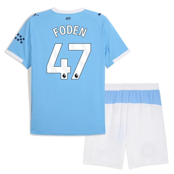 Manchester City Foden 47 Pelipaita Lasten Koti 2025-26 Manchester City Foden 47 Pelipaita Lasten Koti 2025-26