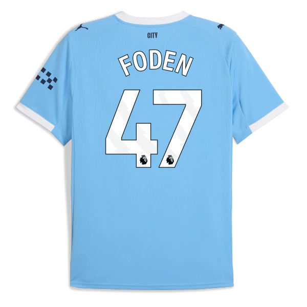 Manchester City Foden 47 Pelipaita Miesten Koti 2025-26 Manchester City Foden 47 Pelipaita Miesten Koti 2025-26
