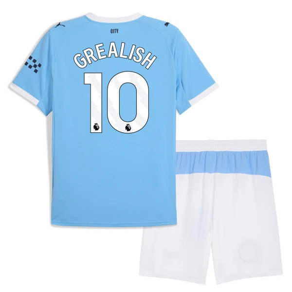 Manchester City Grealish 10 Pelipaita Lasten Koti 2025-26 Manchester City Grealish 10 Pelipaita Lasten Koti 2025-26