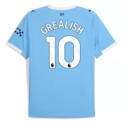 Manchester City Grealish 10 Pelipaita Miesten Koti 2025-26 Manchester City Grealish 10 Pelipaita Miesten Koti 2025-26