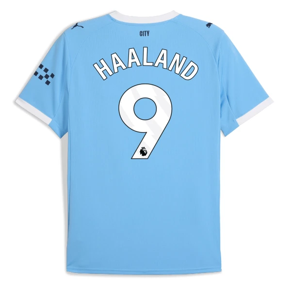 Manchester City Haaland 9 Pelipaita Miesten Koti 2025-26 Manchester City Haaland 9 Pelipaita Miesten Koti 2025-26