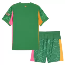 Manchester City Maalivahdin Pelipaita Lasten 2025-26 Vihreä