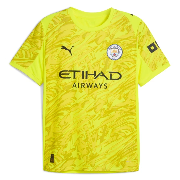 Manchester City Maalivahdin Pelipaita Miesten 2025-26 Keltainen Manchester City Maalivahdin Pelipaita Miesten 2025-26 Keltainen