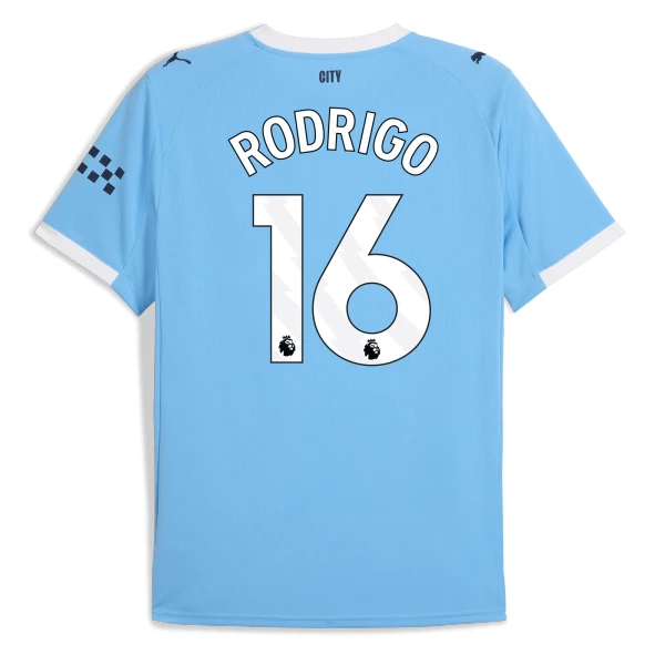 Manchester City Rodrigo 16 Pelipaita Miesten Koti 2025-26 Manchester City Rodrigo 16 Pelipaita Miesten Koti 2025-26