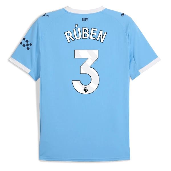 Manchester City Ruben 3 Pelipaita Miesten Koti 2025-26 Manchester City Ruben 3 Pelipaita Miesten Koti 2025-26