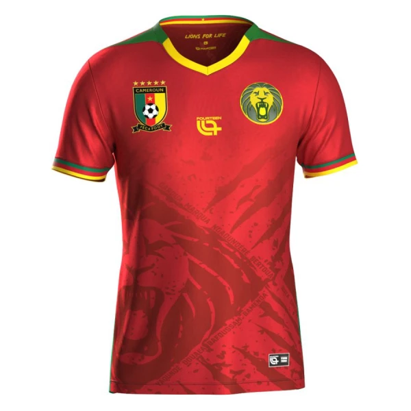 Kamerun Pelipaita Lasten Vieras 2025