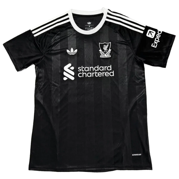 Liverpool Maalivahdin Pelipaita Miesten 2025-26 Musta Liverpool Maalivahdin Pelipaita Miesten 2025-26 Musta