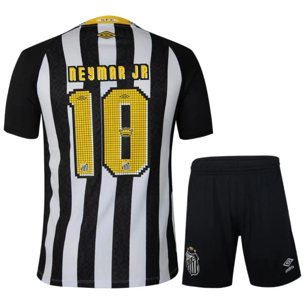 Santos FC Neymar JR 10 Pelipaita Lasten Vieras 2025-26 Santos FC Neymar JR 10 Pelipaita Lasten Vieras 2025-26
