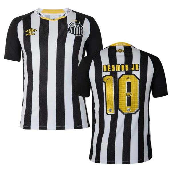 Santos FC Neymar JR 10 Pelipaita Miesten Vieras 2025-26 Santos FC Neymar JR 10 Pelipaita Miesten Vieras 2025-26