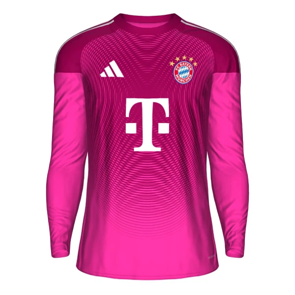 FC Bayern München Maalivahdin Pelipaita Miesten 2025-26 Pinkki Pitkähihainen FC Bayern München Maalivahdin Pelipaita Miesten 2025-26 Pinkki Pitkähihainen