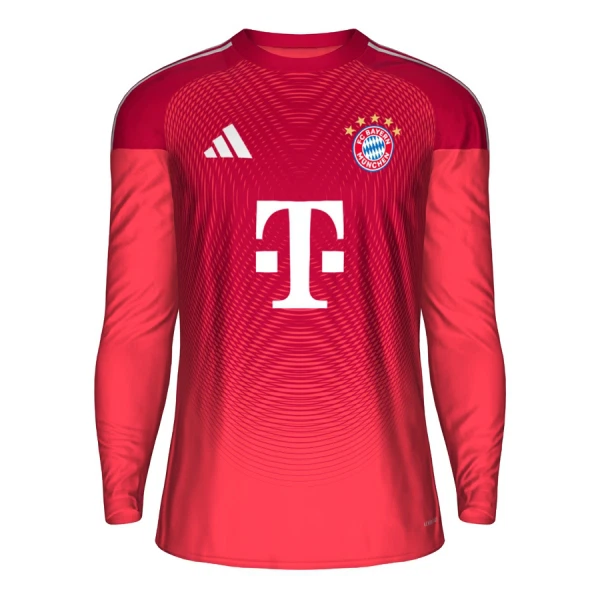 FC Bayern München Maalivahdin Pelipaita Miesten 2025-26 Punainen Pitkähihainen FC Bayern München Maalivahdin Pelipaita Miesten 2025-26 Punainen Pitkähihainen