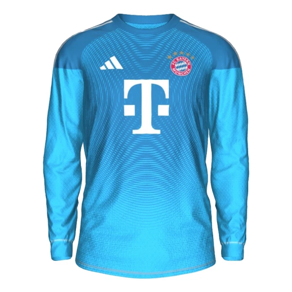 FC Bayern München Maalivahdin Pelipaita Miesten 2025-26 Sininen Pitkähihainen FC Bayern München Maalivahdin Pelipaita Miesten 2025-26 Sininen Pitkähihainen