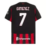 AC Milan Gimenez 7 Pelipaita Miesten Koti 2025-26