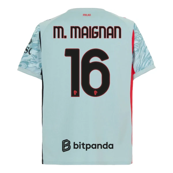 AC Milan M. Maignan 16 Maalivahdin Pelipaita Miesten 2025-26 Sininen