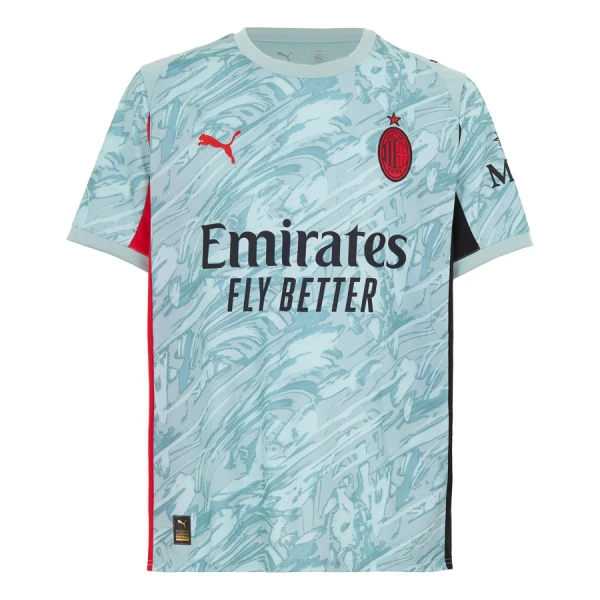 AC Milan Maalivahdin Pelipaita Miesten 2025-26 Sininen AC Milan Maalivahdin Pelipaita Miesten 2025-26 Sininen
