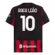 AC Milan Rafael Leao 10 Pelipaita Miesten Koti 2025-26 AC Milan Rafael Leao 10 Pelipaita Miesten Koti 2025-26