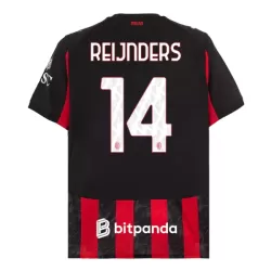 AC Milan Reijnders 14 Pelipaita Miesten Koti 2025-26 AC Milan Reijnders 14 Pelipaita Miesten Koti 2025-26