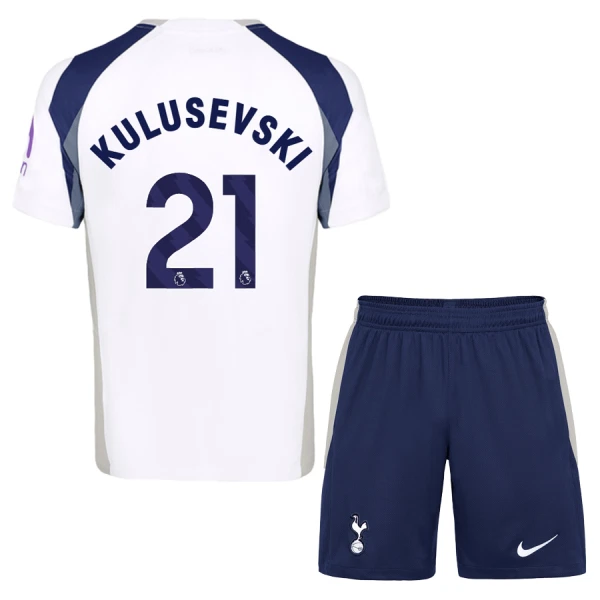 Tottenham Hotspur Kulusevski 21 Pelipaita Lasten Koti 2025-26 Tottenham Hotspur Kulusevski 21 Pelipaita Lasten Koti 2025-26