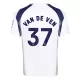 Tottenham Hotspur Van De Ven 37 Pelipaita Miesten Koti 2025-26 Tottenham Hotspur Van De Ven 37 Pelipaita Miesten Koti 2025-26