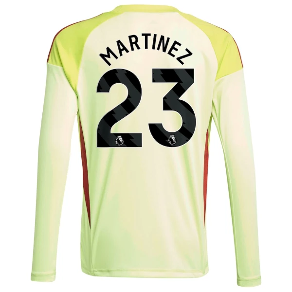 Aston Villa Emiliano Martinez 23 Maalivahdin Pelipaita Miesten 2025-26 Pitkähihainen