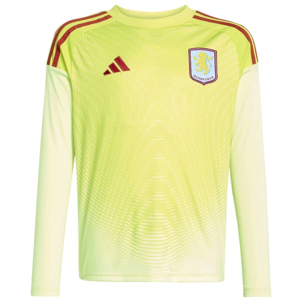 Aston Villa Maalivahdin Pelipaita Miesten 2025-26 Pitkähihainen