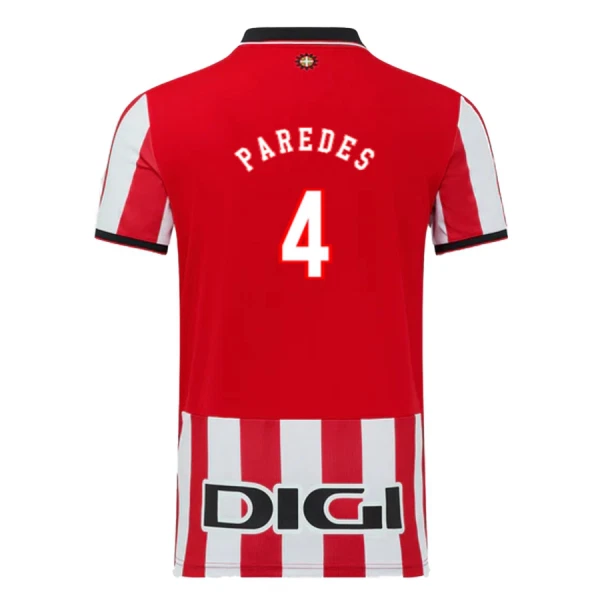 Athletic Bilbao Paredes 4 Pelipaita Miesten Koti 2025-26