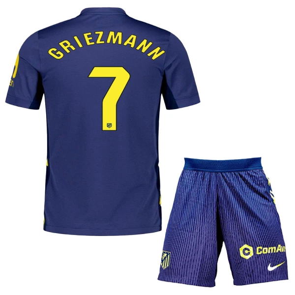 Atlético Madrid Griezmann 7 Pelipaita Lasten Vieras 2025-26 Atlético Madrid Griezmann 7 Pelipaita Lasten Vieras 2025-26