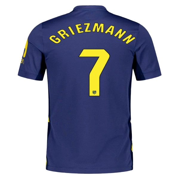 Atlético Madrid Griezmann 7 Pelipaita Miesten Vieras 2025-26 Atlético Madrid Griezmann 7 Pelipaita Miesten Vieras 2025-26