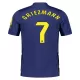 Atlético Madrid Griezmann 7 Pelipaita Miesten Vieras 2025-26 Atlético Madrid Griezmann 7 Pelipaita Miesten Vieras 2025-26