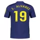 Atlético Madrid J. Alvarez 19 Pelipaita Miesten Vieras 2025-26